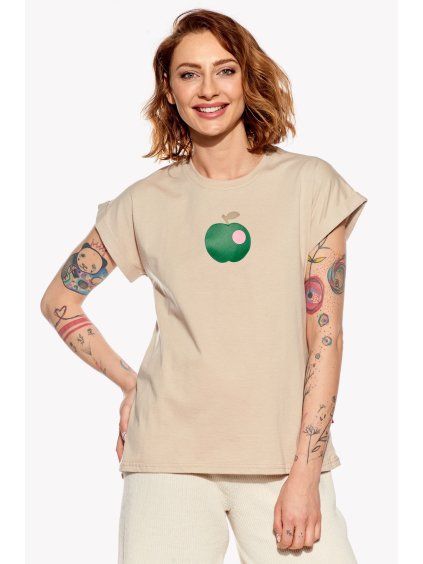 Tamara, Dámske tričko, Safari, Jablko (Veľkosť XXS)